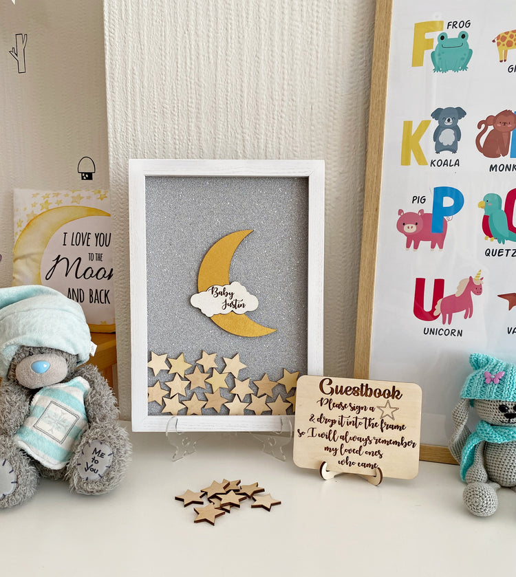 Baby shower guest books