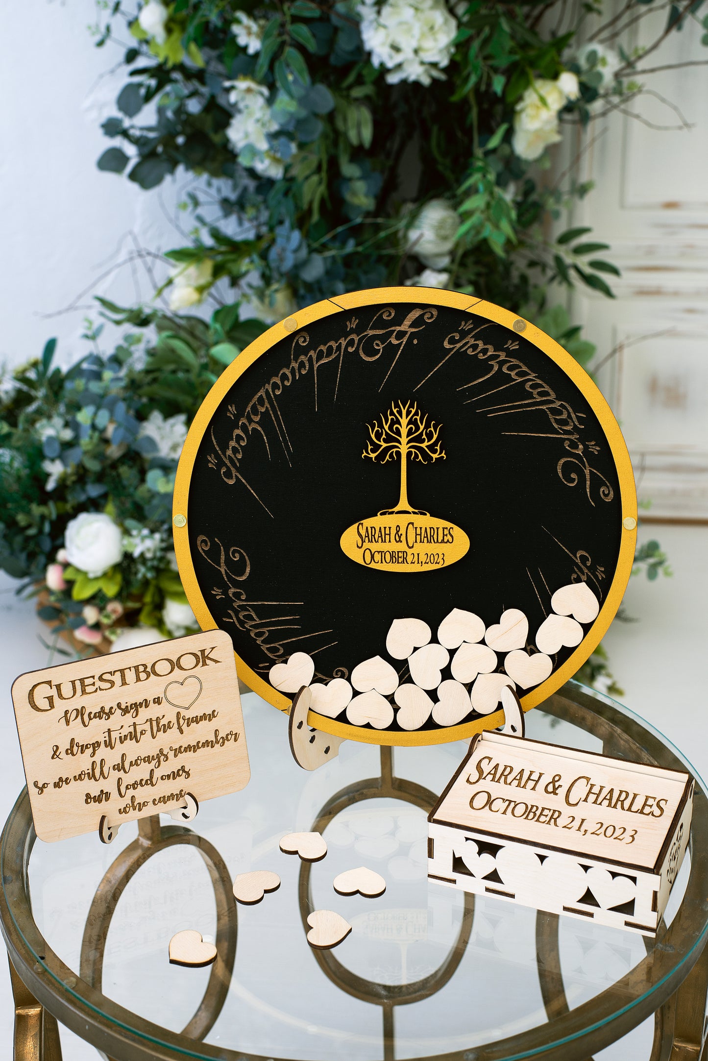 LOTR wedding guest book alternative