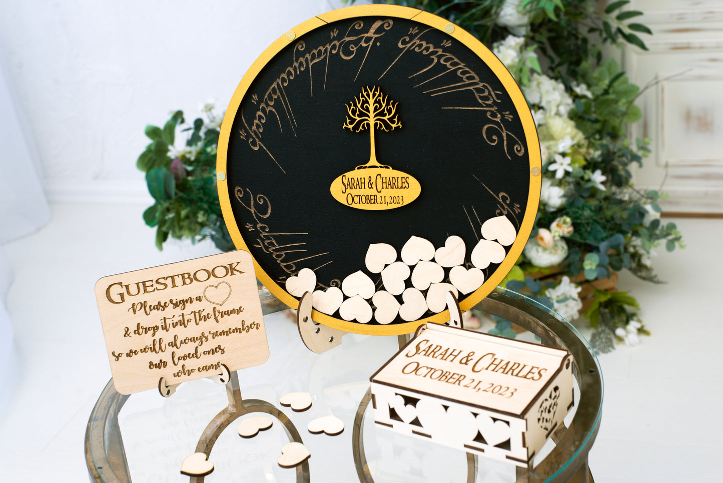 LOTR wedding guest book alternative