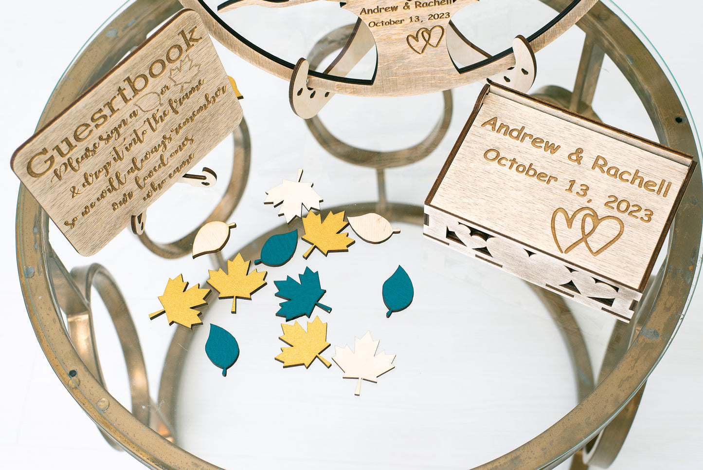 Tree wedding guest book alternative