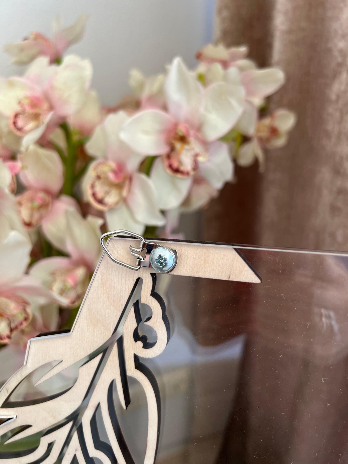 Hexagon wedding guest book alternative