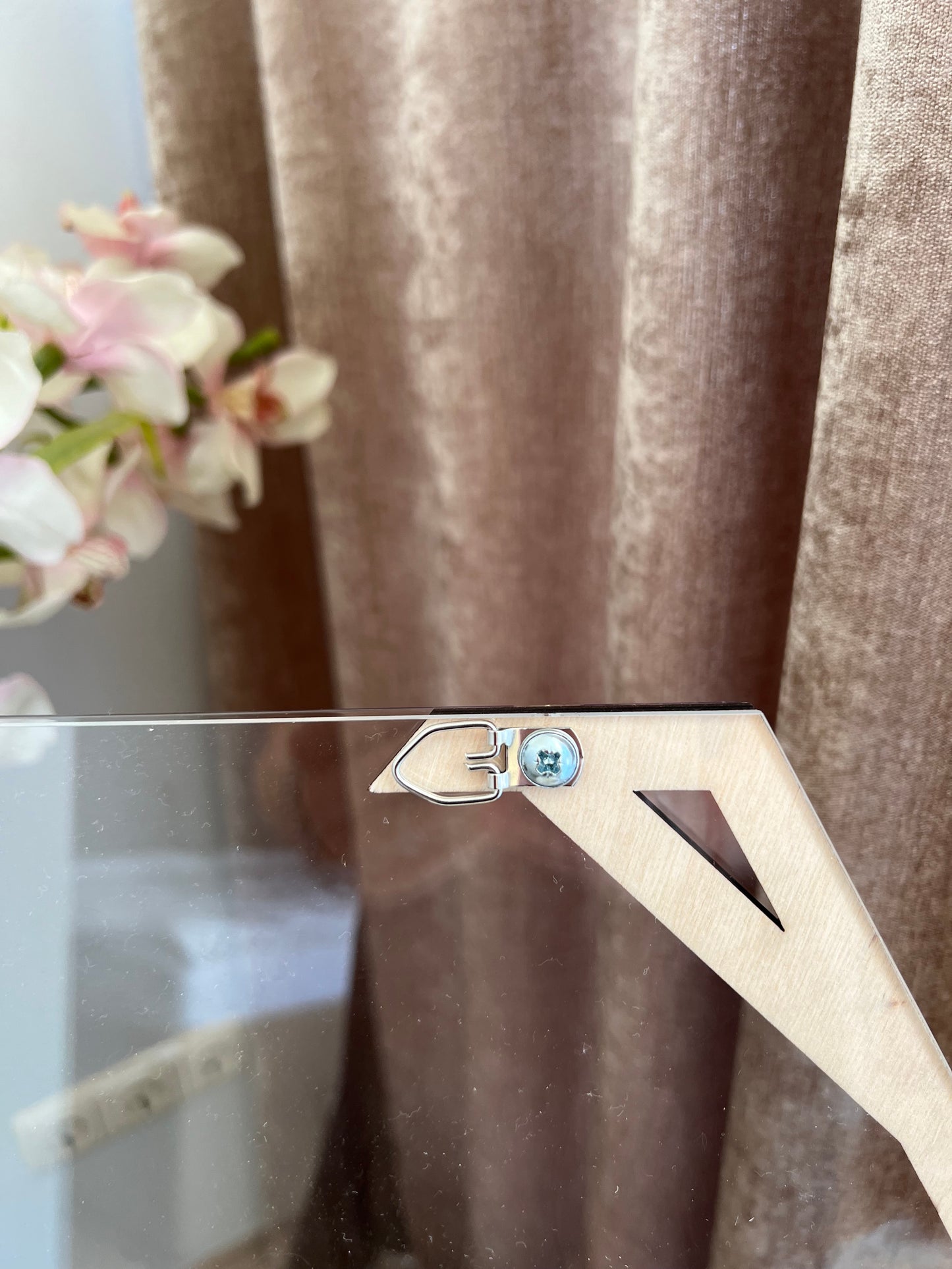 Hexagon wedding guest book alternative
