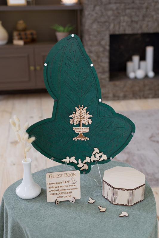 Lord of the Rings wedding guest book alternative