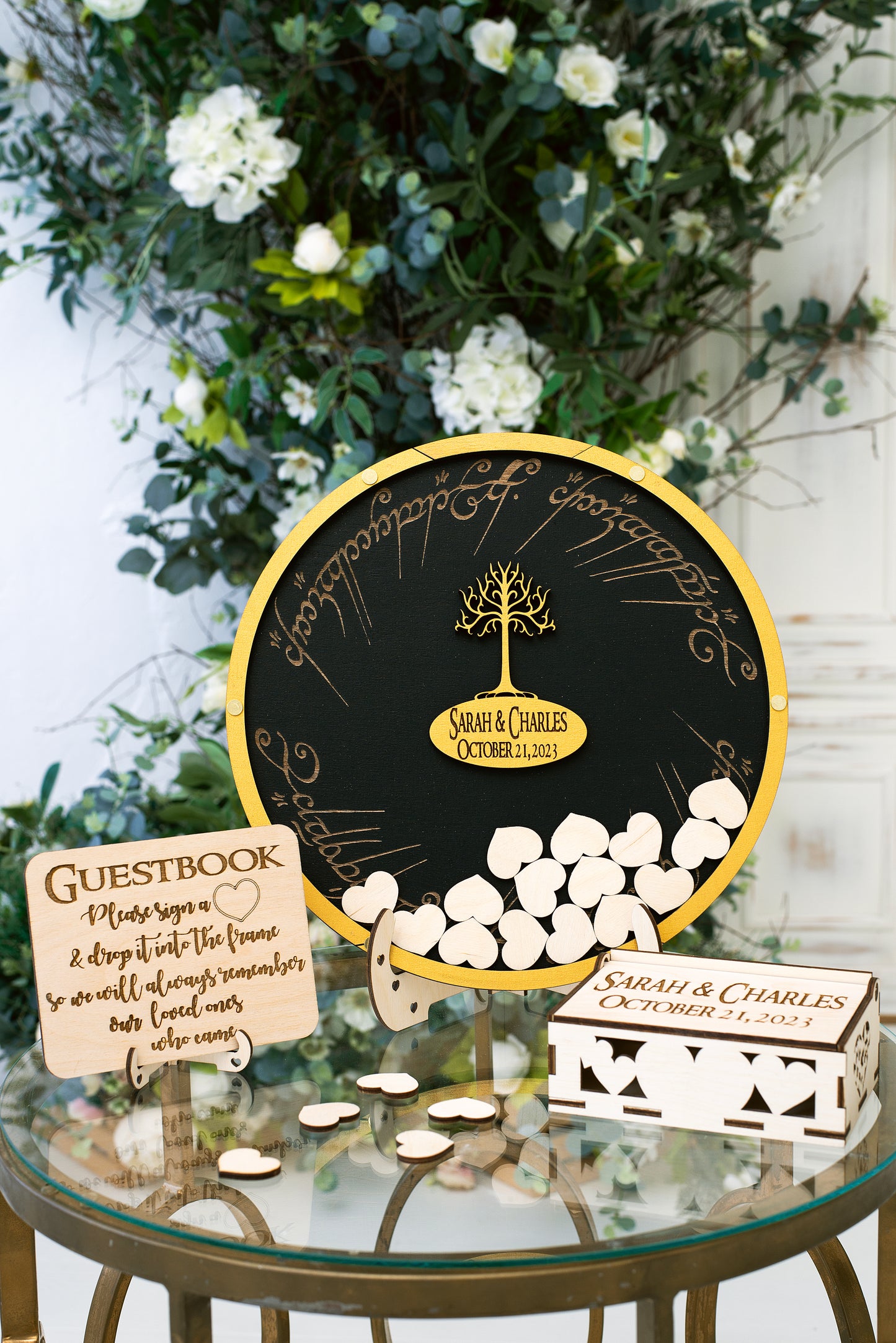 LOTR wedding guest book alternative