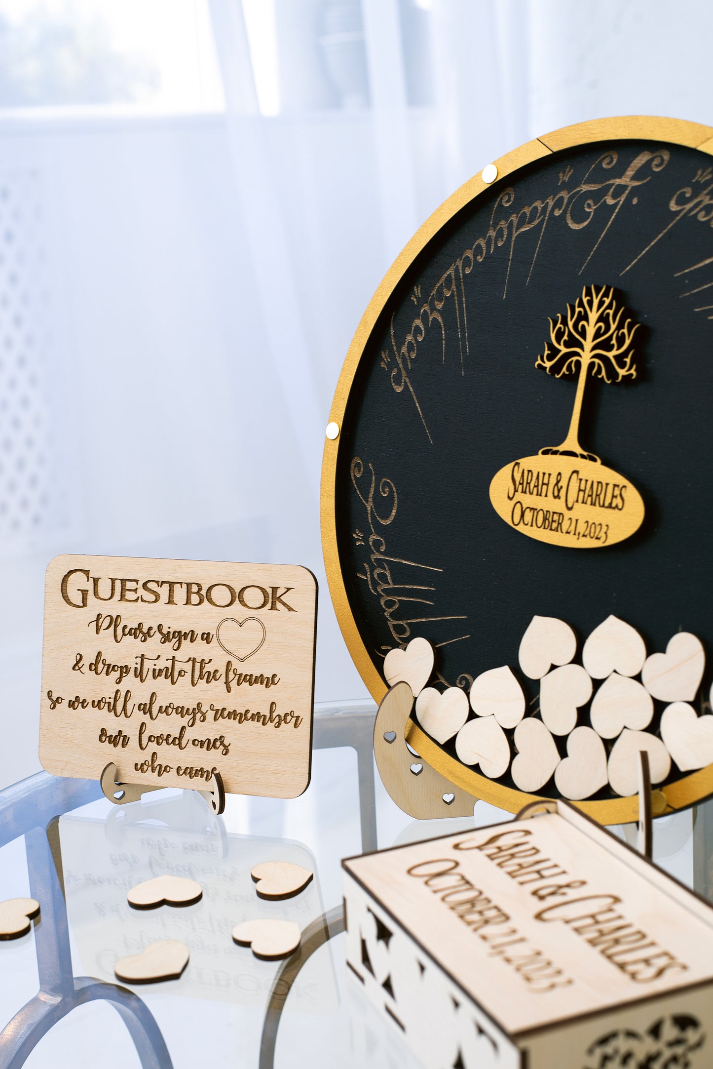 LOTR wedding guest book alternative